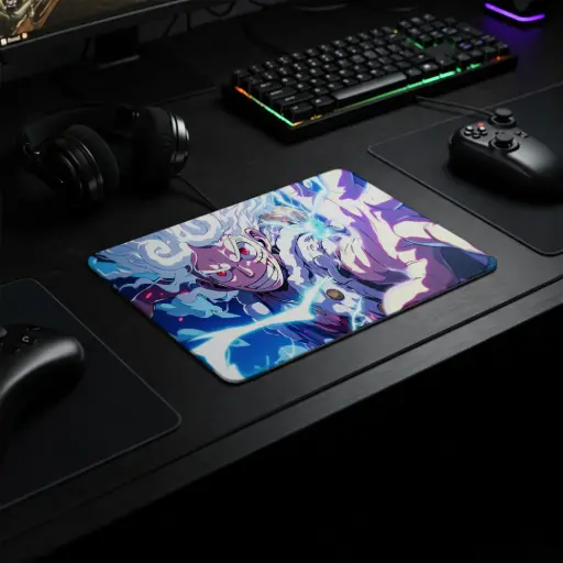 luffy gear 5 mousepad